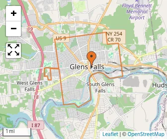 Area schools map